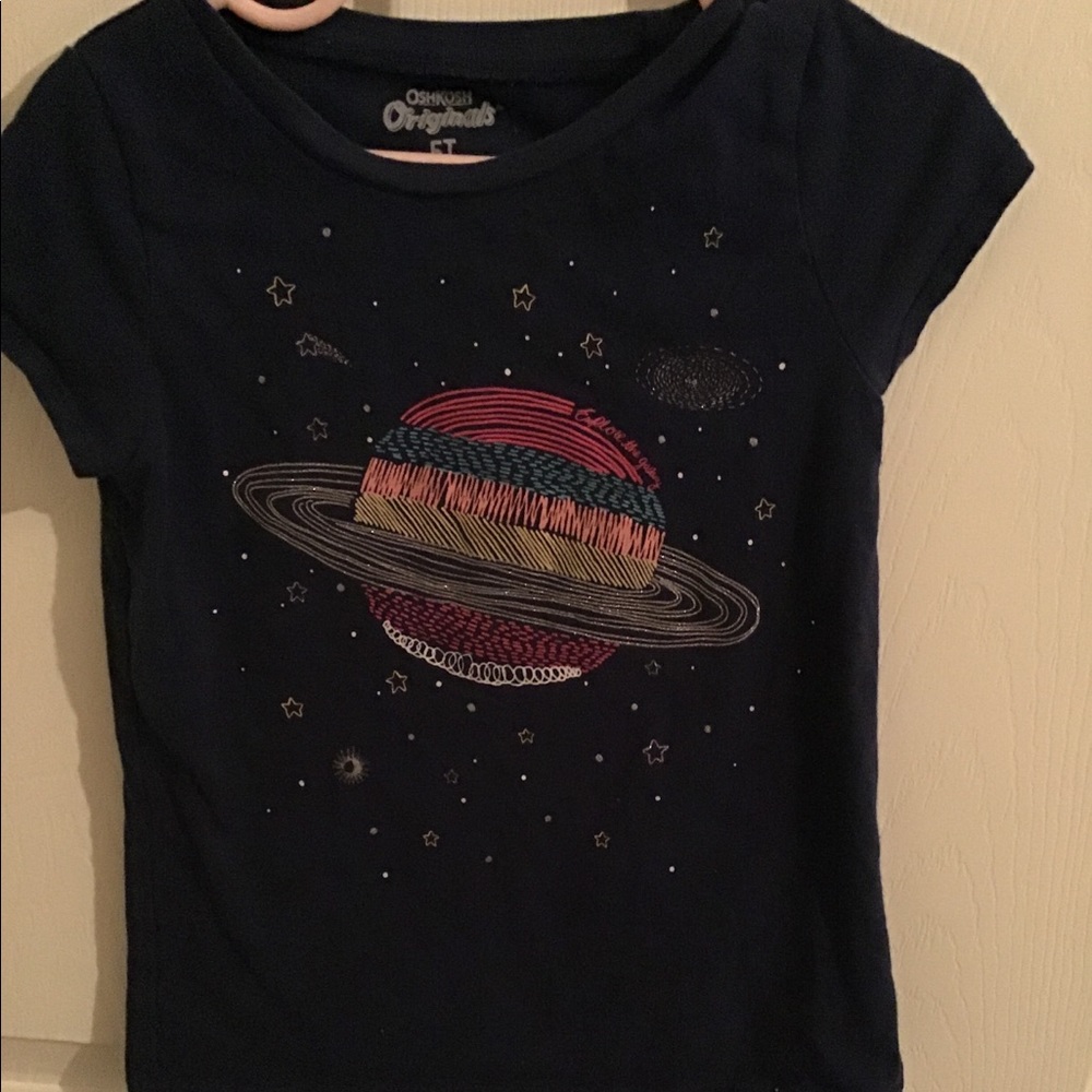 Girls Oshkosh Bigosh graphic tee size 5t